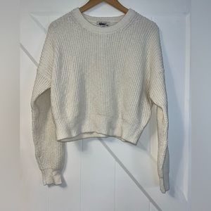 Madewell Textural Knit Pullover Sweater NJ834 Ivory L